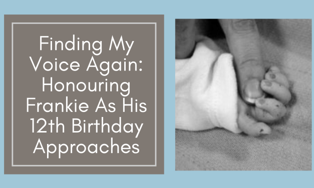 Finding My Voice Again: Honouring Frankie As His 12th Birthday Approaches